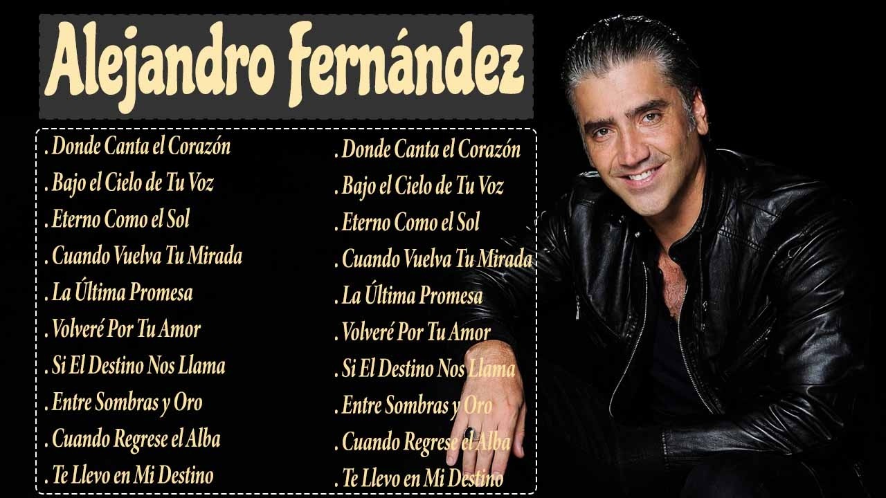 Alejandro Fernández - Colección Definitiva (Versión Bolero Romántico que Llega al Alma) IA