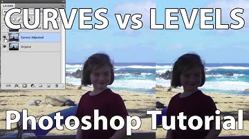 Photoshop - Curves vs Levels for Image Adjustments
