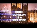 Projecting “Boris is a Wet Wipe” onto the Houses of Parliament