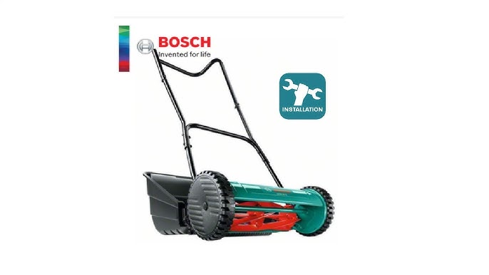 How to sharpen reel mower blades (Bosch AHM 38 G) 