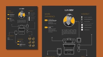 Create Resume Website using HTML and CSS | Resume CV design in HTML CSS