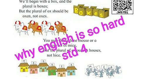 Std 4 lesson 12 Why English is so Hard   full explanation in Marathi