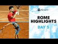 Tabilo Stuns Djokovic; Zverev, Fritz, Shelton & More! | Rome 2024 Highlights Day 5
