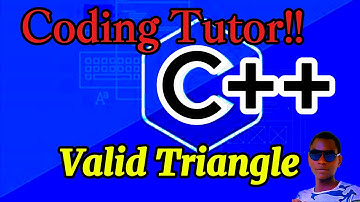 C++ To Check Whether Triangle is Valid or Not| #GOO_Computer_Tutorials