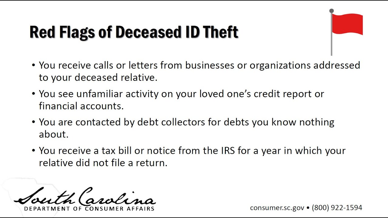 Protecting Deceased Loved Ones From ID Theft YouTube Protecting Deceased Loved Ones From ID Theft YouTube