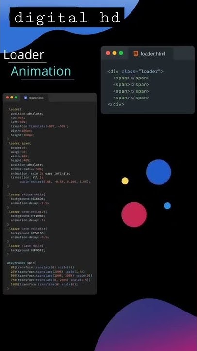 Loader animation || loading || react js || bootstrap || gfg html code ...