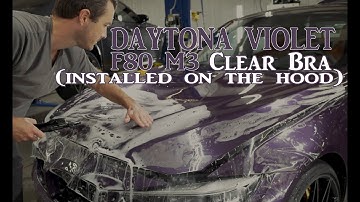 Daytona Violet f80 M3 Glossy Paint Protection Film Installation (with tips for installers)