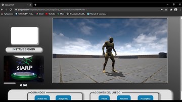 Juego en Unreal. reconocimiento de Voz JavaScript
