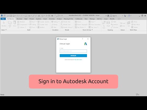 Sign in to Autodesk Account on Revit