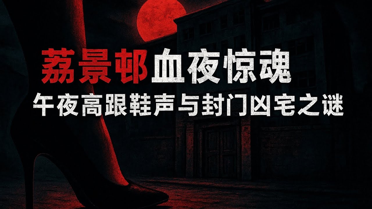 荔景邨血夜惊魂：午夜高跟鞋声与封门凶宅之谜       #恐怖故事 #民间故事 #故事会 #鬼故事