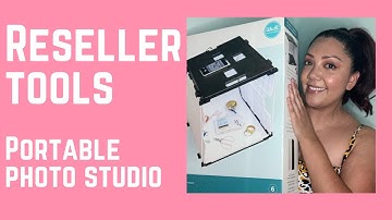 I purchased a Portable Photo Studio! Let