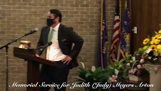 Memorial Service for Judith (Judy) Meyers Arton