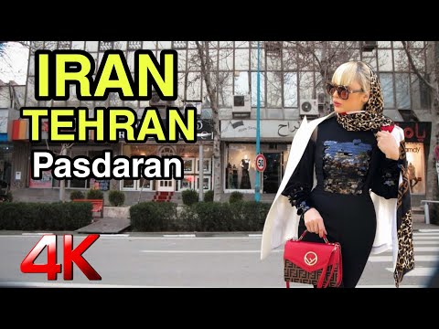 Tehran 2022 (4K)|Driving tour in Pasdaran Ave