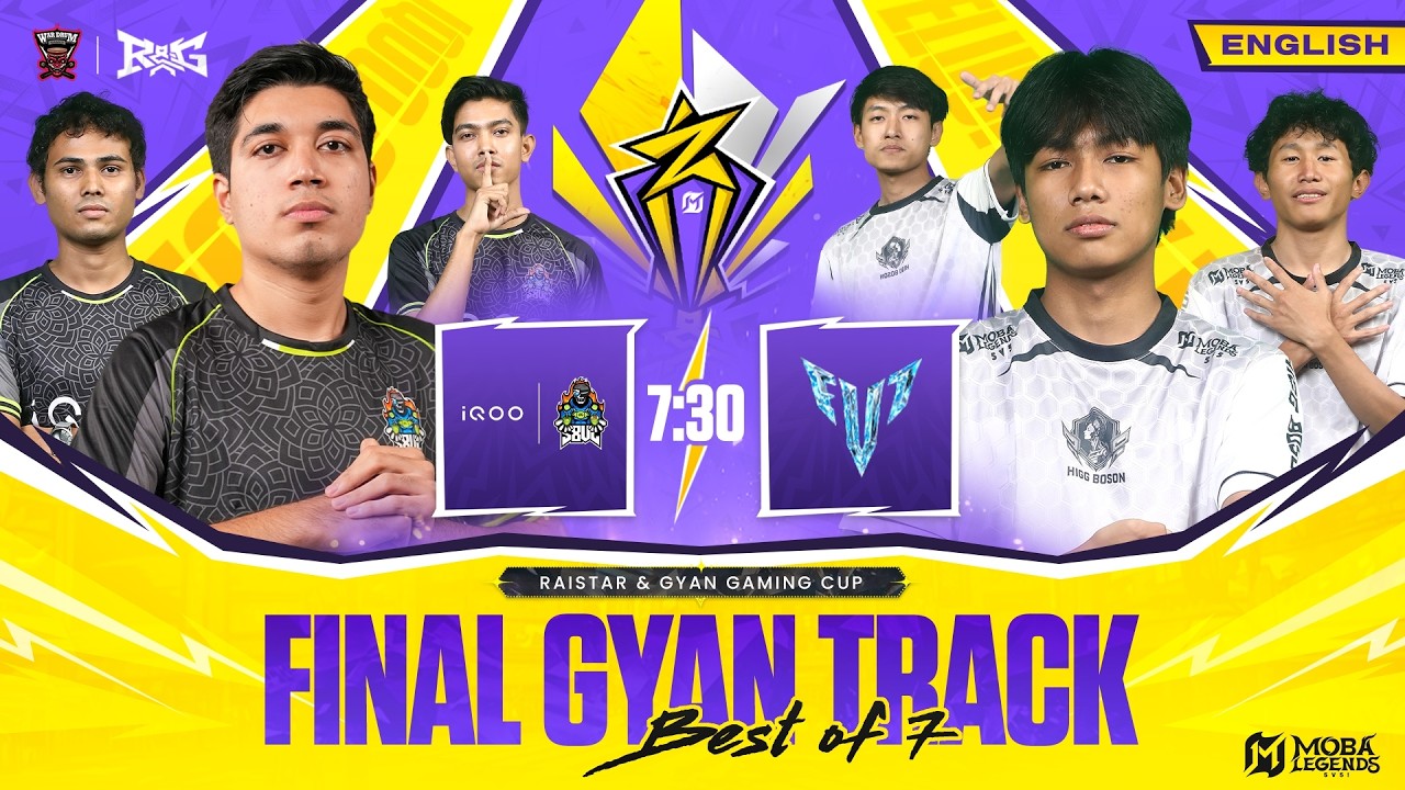 RaiStar & GyanGaming  Cup | Finals | Gyan Track | Moba Legends 5v5 [ENGLISH]