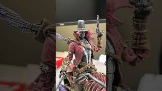 Gunslinger Spawn + Batcycle mcfarlane toys action figure custom repaint. ✨💚✝️🕊️🙏
