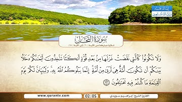 سورة النحل | تلاوة مباركة من الآية 90 إلى الآية 95 | بصوت القارئ الشيخ إبراهيم سويدي