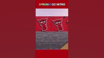 Sprunki Animated Series Intro OC ☠️ (Minecraft Animation)