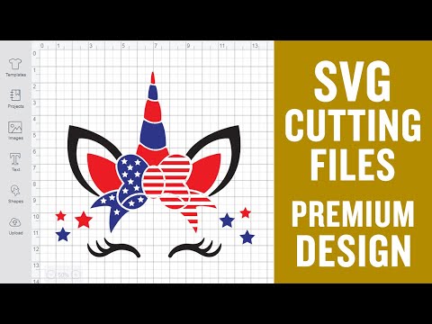 4Th Of July Unicorn Svg Cut Files for Cricut Silhouette Premium cut SVG