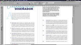 Herramienta Párrafo. InDesign