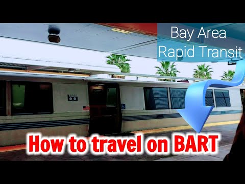 USA Life Episode 45|How to travel on BART 2022|My First Ride (Union City to El Cerrito Plaza)