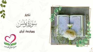 تكرار سورة يونس الآيات (43 : 70) & مراجعة سورة الأنعام الآيات (74 :110)