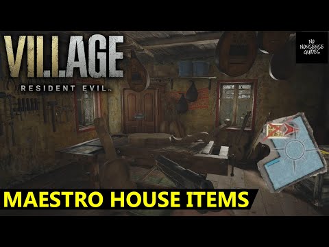 Resident Evil Village Maestro House Items - All Locations - Where To Find Last Missing Item