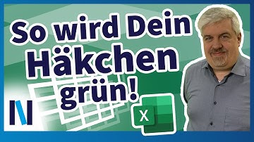 Mit Kontrollkästchen / Checkboxen Tabellen in Excel 365 übersichtlicher gestalten