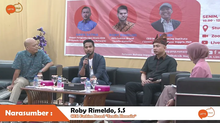Talk Show || GENERASI MILENIAL BERKARYA DALAM INDU...