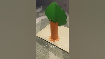3 D mango Tree /how to make paper tree