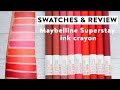REVIEW JUJUR! 😥 MAYBELLINE Superstay Ink Crayon. 👍 👎 BELI JANGAN?? | ENGLISH SUBTITLE