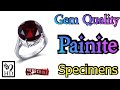 Gem quality painite specimens 20 painite gemstone minerals jewellery jewelry mostvaluablegems