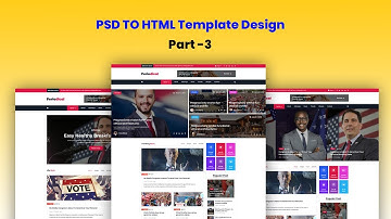 Web Development - Themeforest PSD TO HTML Template design part-3