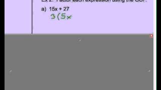 Factor 2 terms