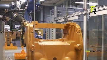 Forklift truck robotic sanding – FerRobotics fullfills Jungheinrich quality level