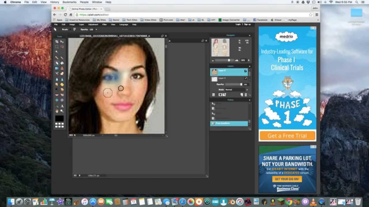 Replacing A Face Using Pixlr YouTube Replacing A Face Using Pixlr YouTube