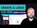 How To Make a Logo For Free Using Canva | Step by Step Tutorial