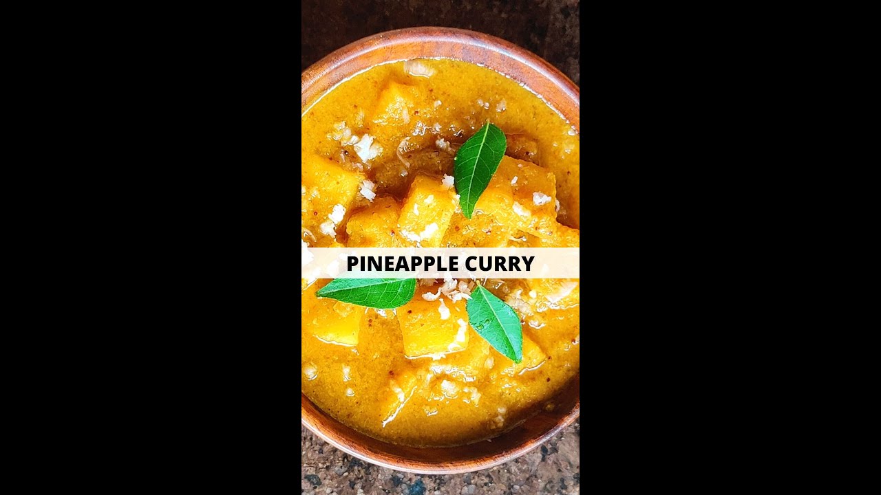 Pineapple Curry #sweet #southindianfood #shorts #youtubeshorts #shortsvideo #youtube #shortsfeed | Chef Cooking Studio