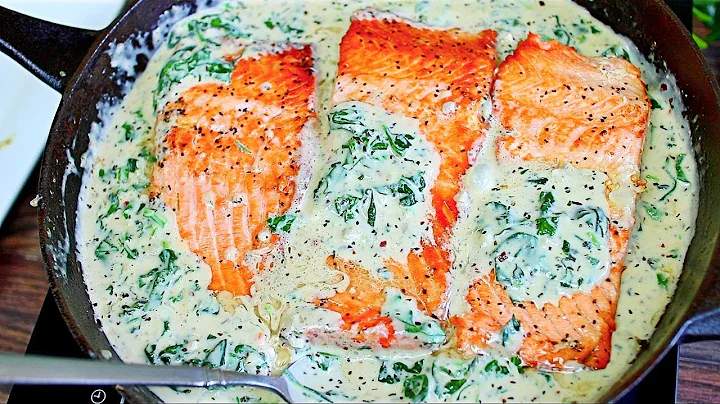 Creamy Garlic Butter Salmon Recipe - Easy Salmon Recipe