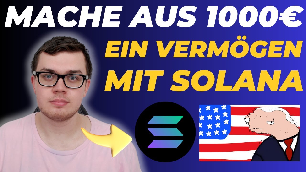 Mache aus 1000€ ein VERMÖGEN mit SOLANA Meme Coins