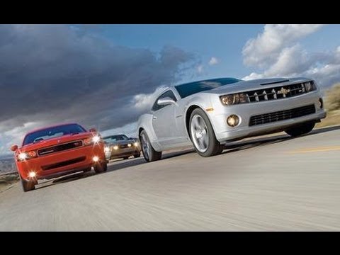 2010 Chevy Camaro SS vs. 2010 Ford Mustang GT, 2009 Dodge Challenger R/T - CAR and DRIVER
