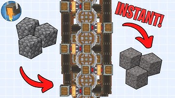 I Built an INSTANT Crushing Setup in Minecraft Create Mod!