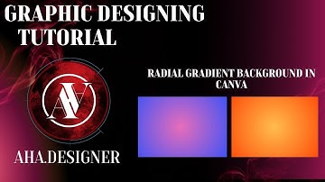 Radial Gradient Background in Canva - Canva Tutorial For Beginners