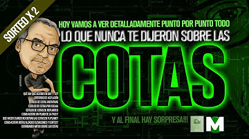 COTAS | Como ACOTAR | estilos | autocad | anotativas | modificar | tamaño | acumuladas | replanteo