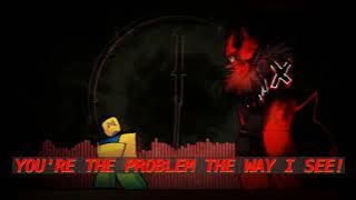 DEAD RINGER WITH LYRICS by @The_RedGuy‬ but I sing Guest 666's part