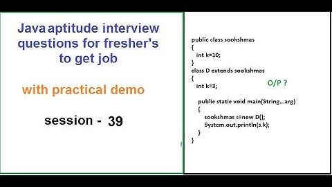Java aptitude questions on final keyword| practical demonstration for your technical interviews .