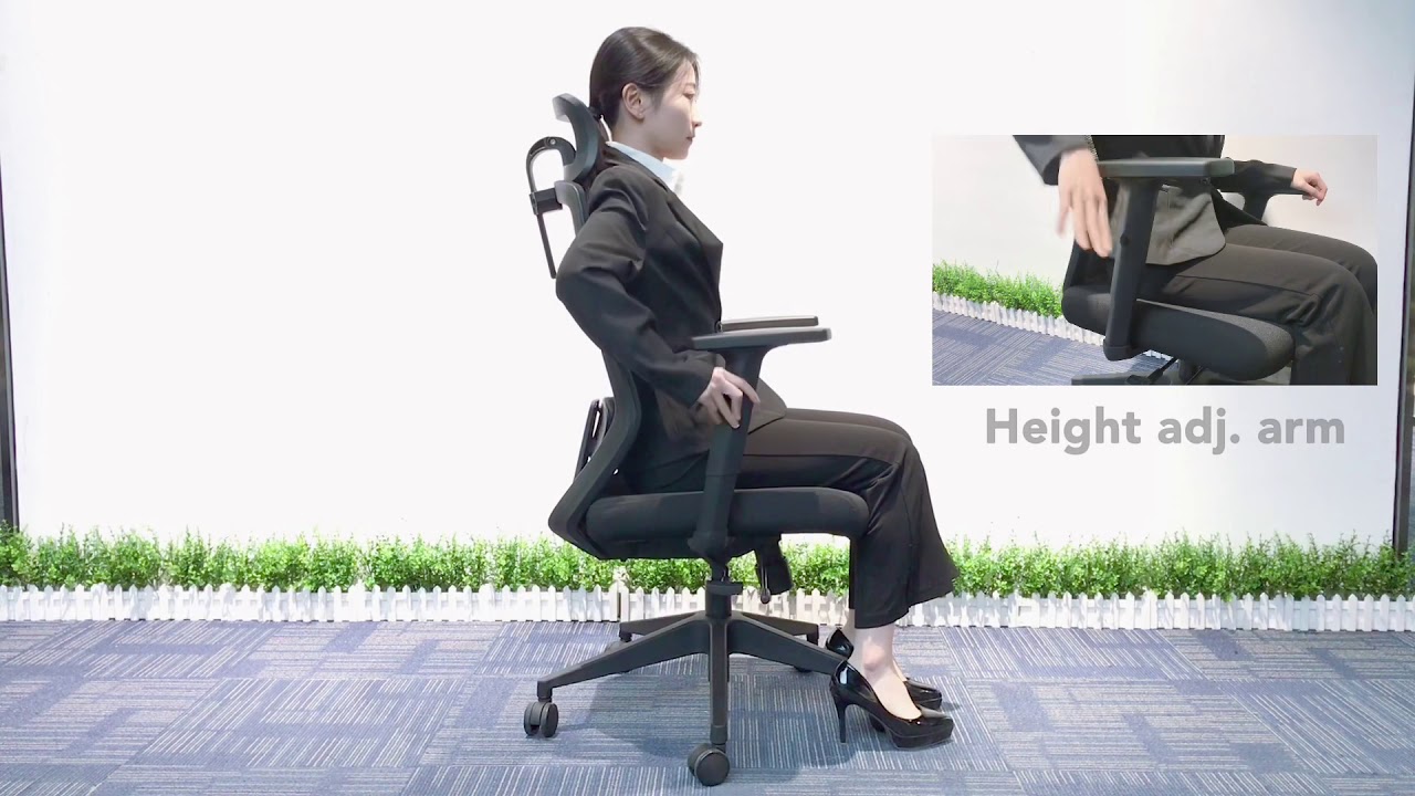 How to use the ergonomic chair Joy-H? - YouTube