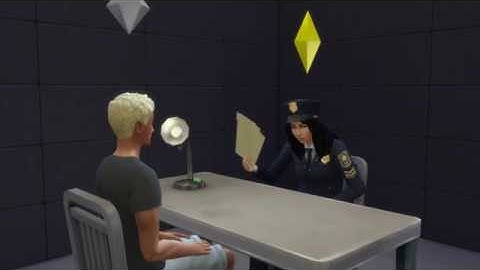 The Sims 4 Get To Work - Detective - Full Interrogation