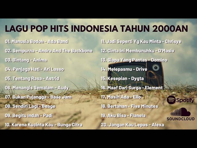 LAGU POP HITS INDONESIA TAHUN 2000AN class=