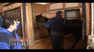 Chicago Cubs Analyst Dan Plesac and his other horses, Dr. McSteamy and Fo Shizzle