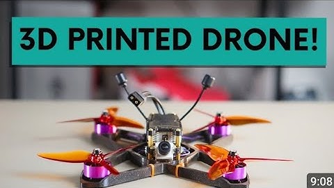How To Build a Long DIstance 3D Printed Drone